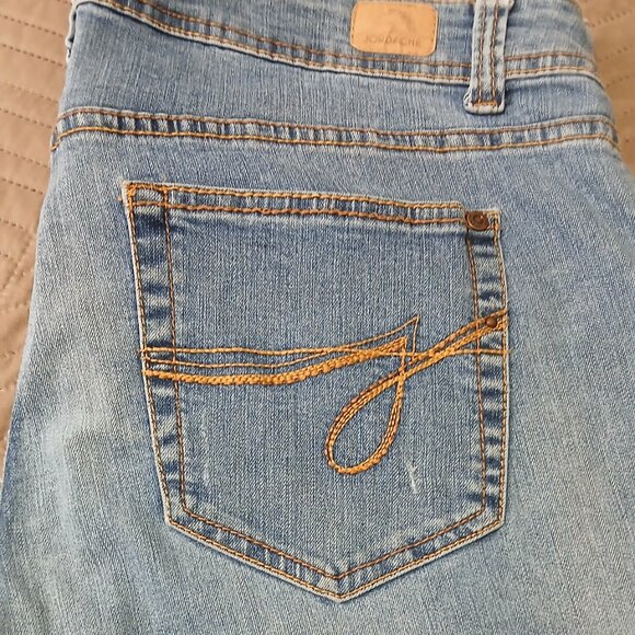 H&M Black Bodysuit, Med., with Jordache Faded Jeans Size 14, Bundle for - Picture 10 of 11